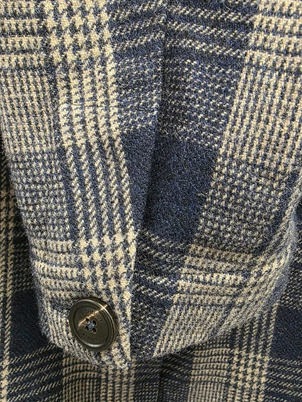 Lardini plaid wool